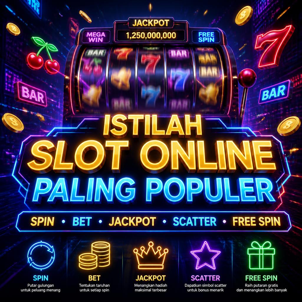 Istilah Slot Online yang Sering Digunakan: Dari Spin, Bet, hingga Jackpot