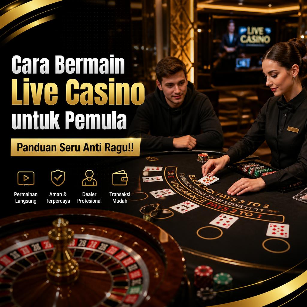 Cara Bermain Live Casino untuk Pemula: Panduan Seru Anti Ragu!!