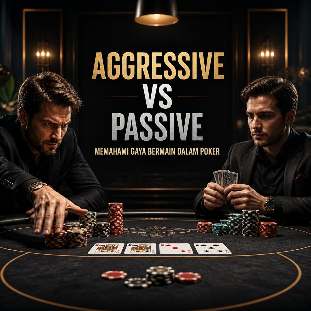 Aggressive vs Passive: Memahami Gaya Bermain dalam Poker