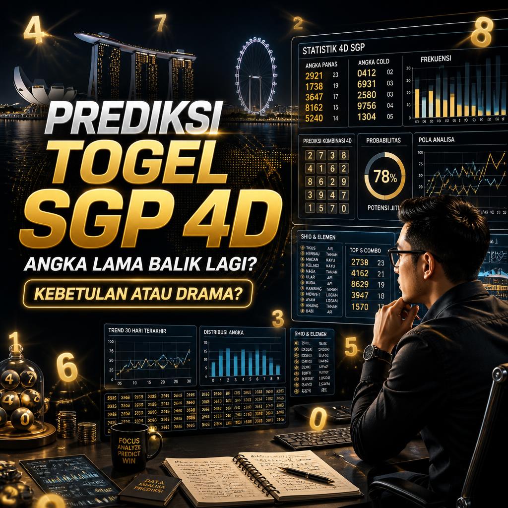 Prediksi Togel SGP 4D: Angka Lama Balik Lagi, Kebetulan atau Drama?